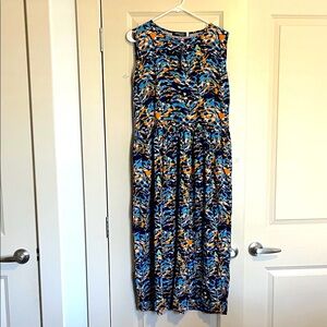 SM Store Woman Loungewear Sleeveless Patterned Dress NWT with Pockets